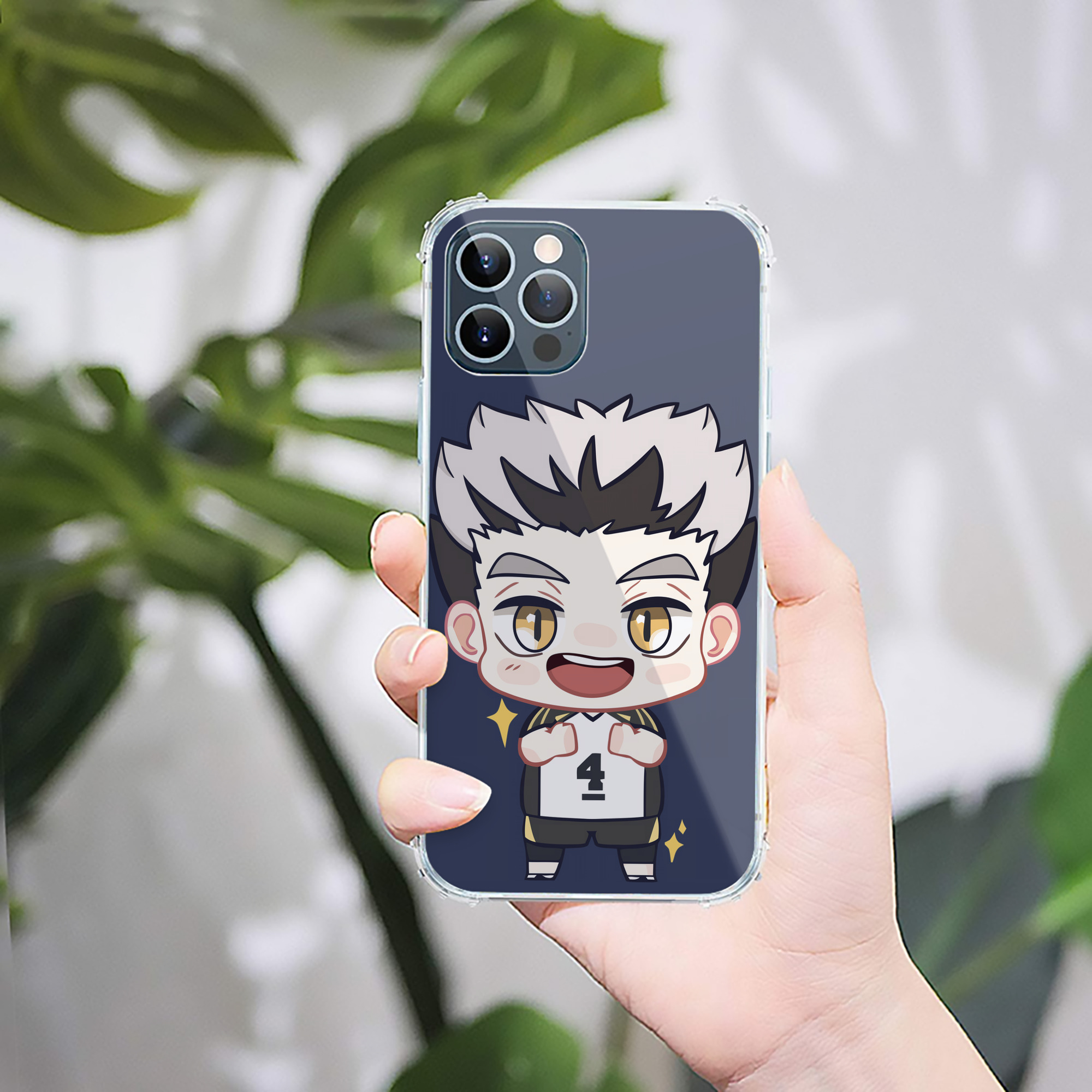 （画像用） ハイキュー!! Haikyu!! 【iPhone 12シリーズ対応】透明スマホケース（クリアソフトケース）